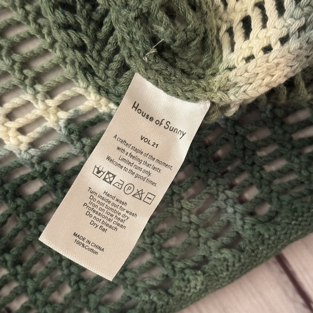 House of Sunny Women From‎ The Globe Short Sleeve Knit MULTI Women's Size XS - Picture 6 of 7